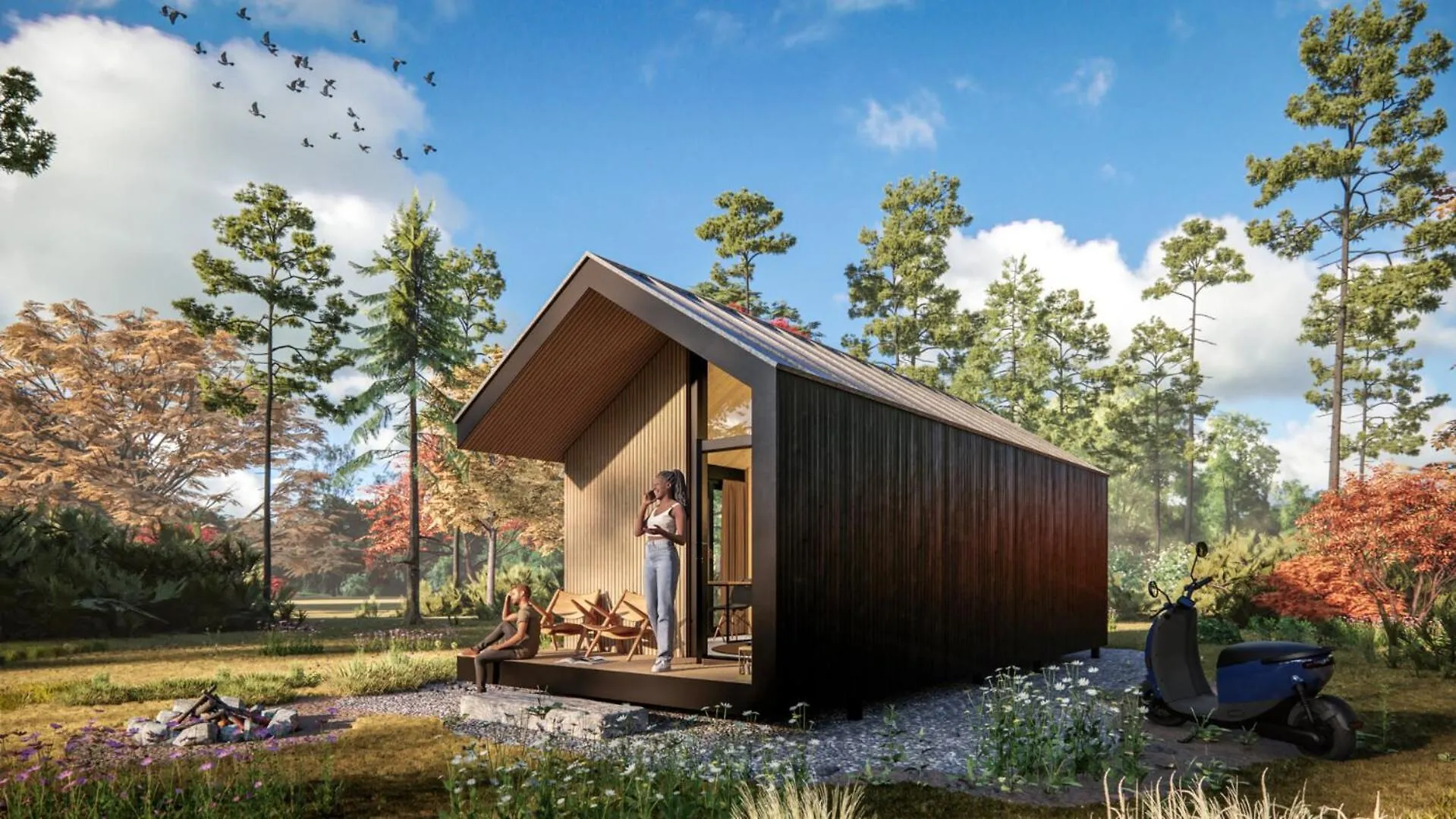 Tiny House Mooidal Met Hottub Villa Meerssen Netherlands